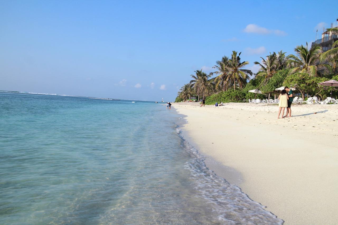 Island Beach House Хулхумале Экстерьер фото